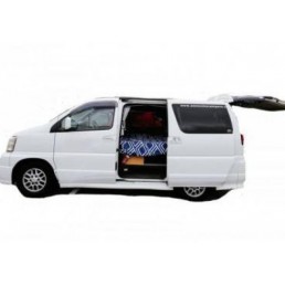 The camper is custom built and fully equipped with everything two people need to Explore Australia, including gas cooker, double bed, fridge, dual battery, CD player/ radio, 240watts power outlets, AUX/USB, and yes a kitchen with a sink.